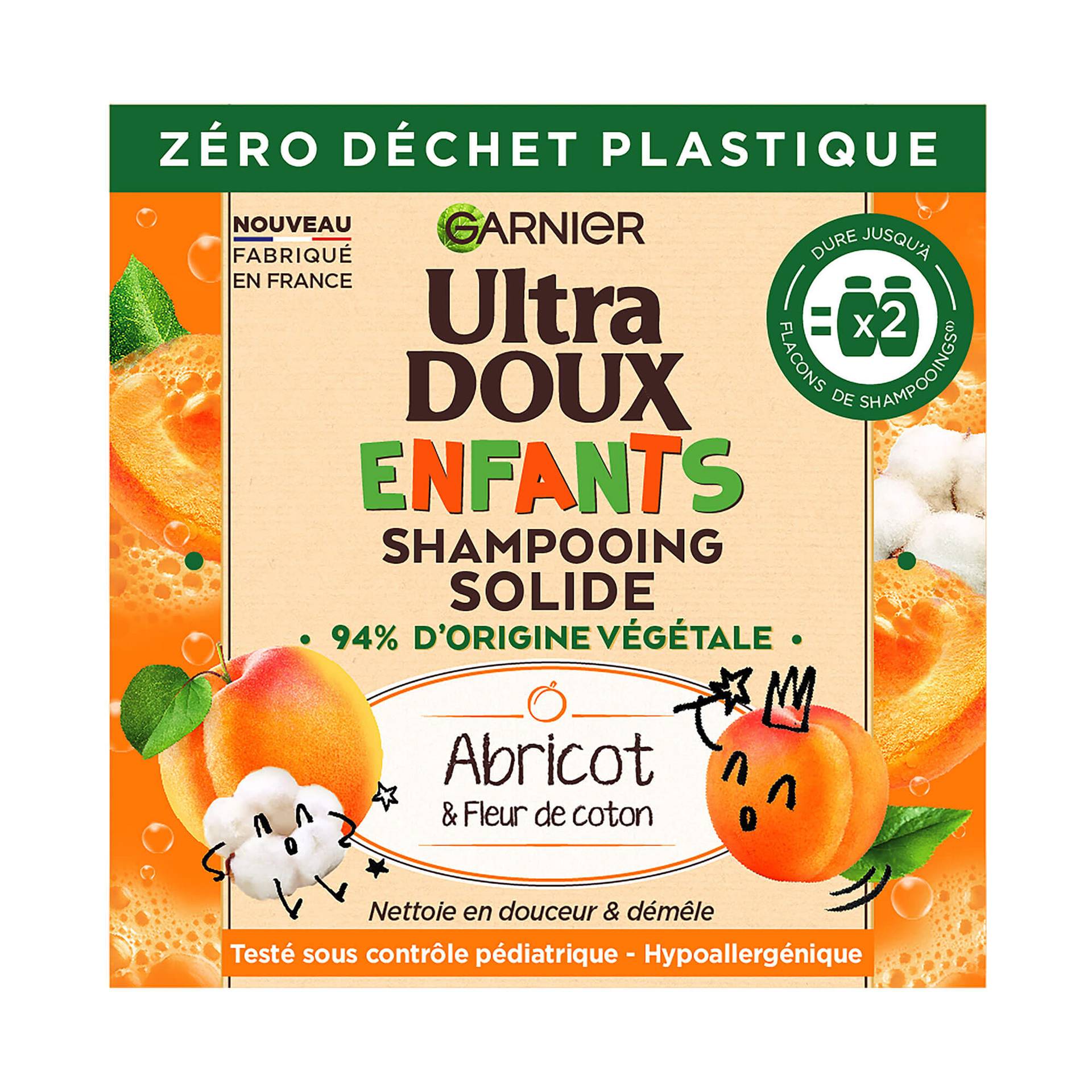 Garnier   Ultra Doux   SHP   Solide Kids   Front   3600542430180